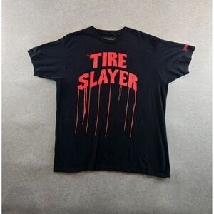 Hoonigan Tire Slayers T Shirt‎ Men's Size 2XL XXL Gymkana Racing Moto Tee
